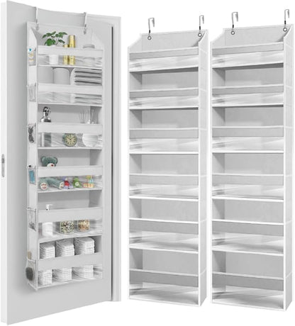 HOMELUX THEORY UPGRADED 6 Tiers Over The Door Organizer Hanging