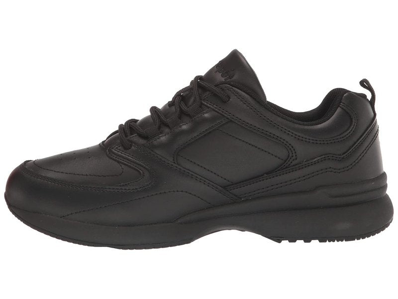 Propét Women's LifeWalker Sport Sneakers, Black, 7 X-Wide US