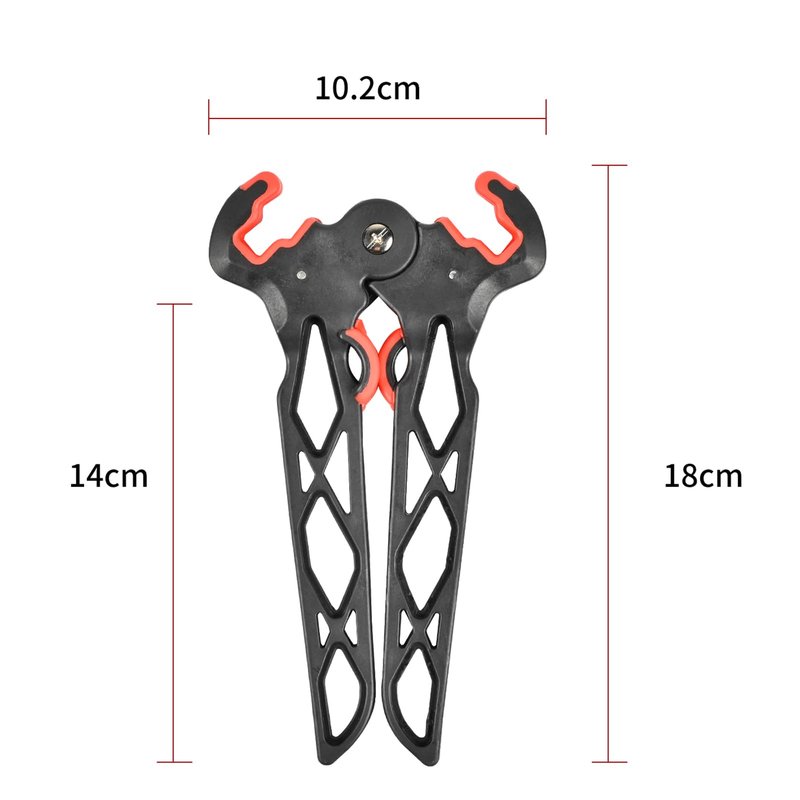 FENJANER Archery Bow Stand - Bow Jack - Folding Bow Stands for Compound Bow - Removable Bipod Stand for Outdoor Bow Hunting - Bow Shooting Accessories