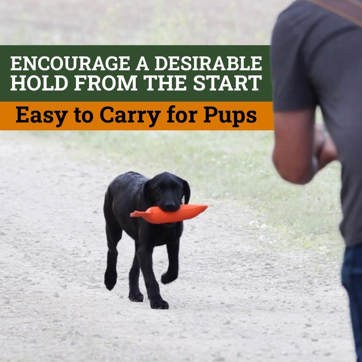 DogBone Firehose Puppy Bumper for Hunting & Sporting Dog Training – Perfect Floating Dummy for Water Retrieving & Fetch – Ideal Canvas Alternative for Puppies or Adult Retrievers