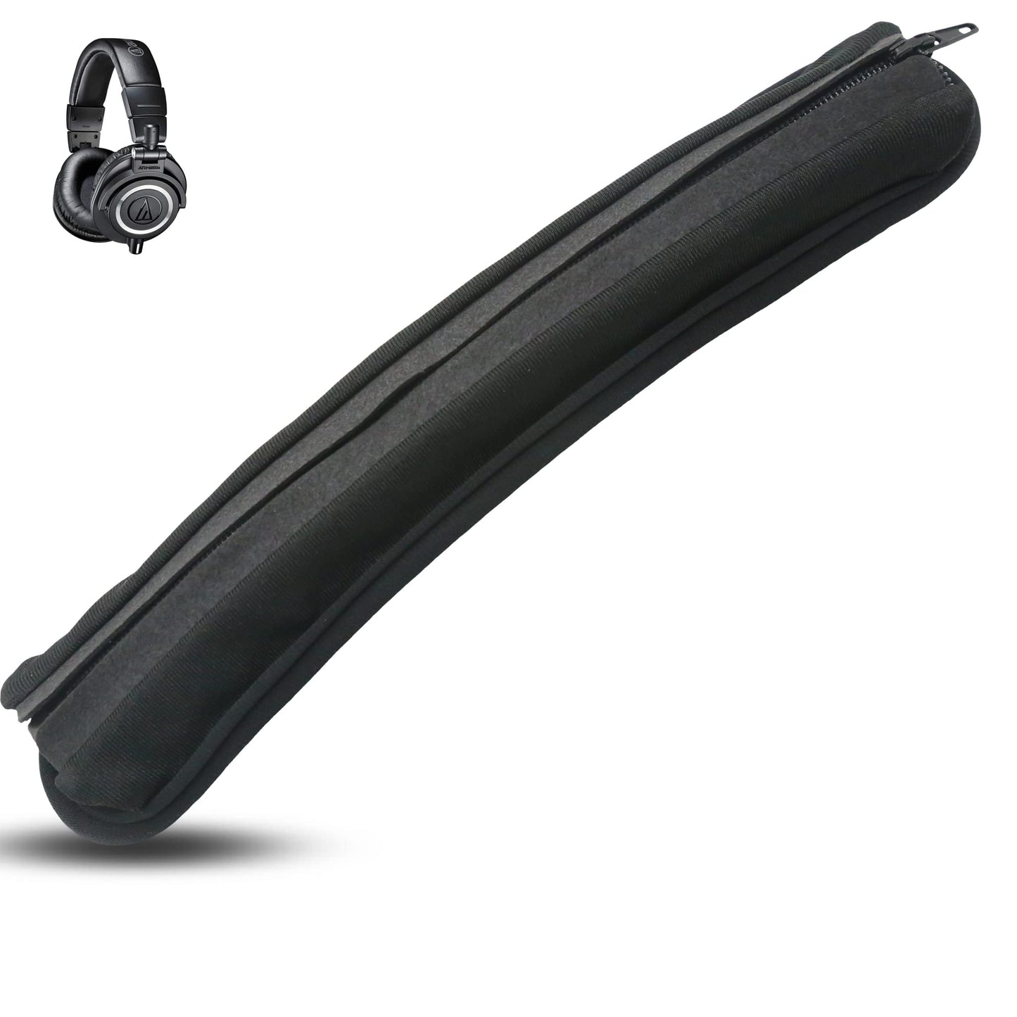 Professional Replacement Headband Compatible with Audio Technica M30 M40 M50 M50X M50S M40X Headphone Protector with Breathable Fabric