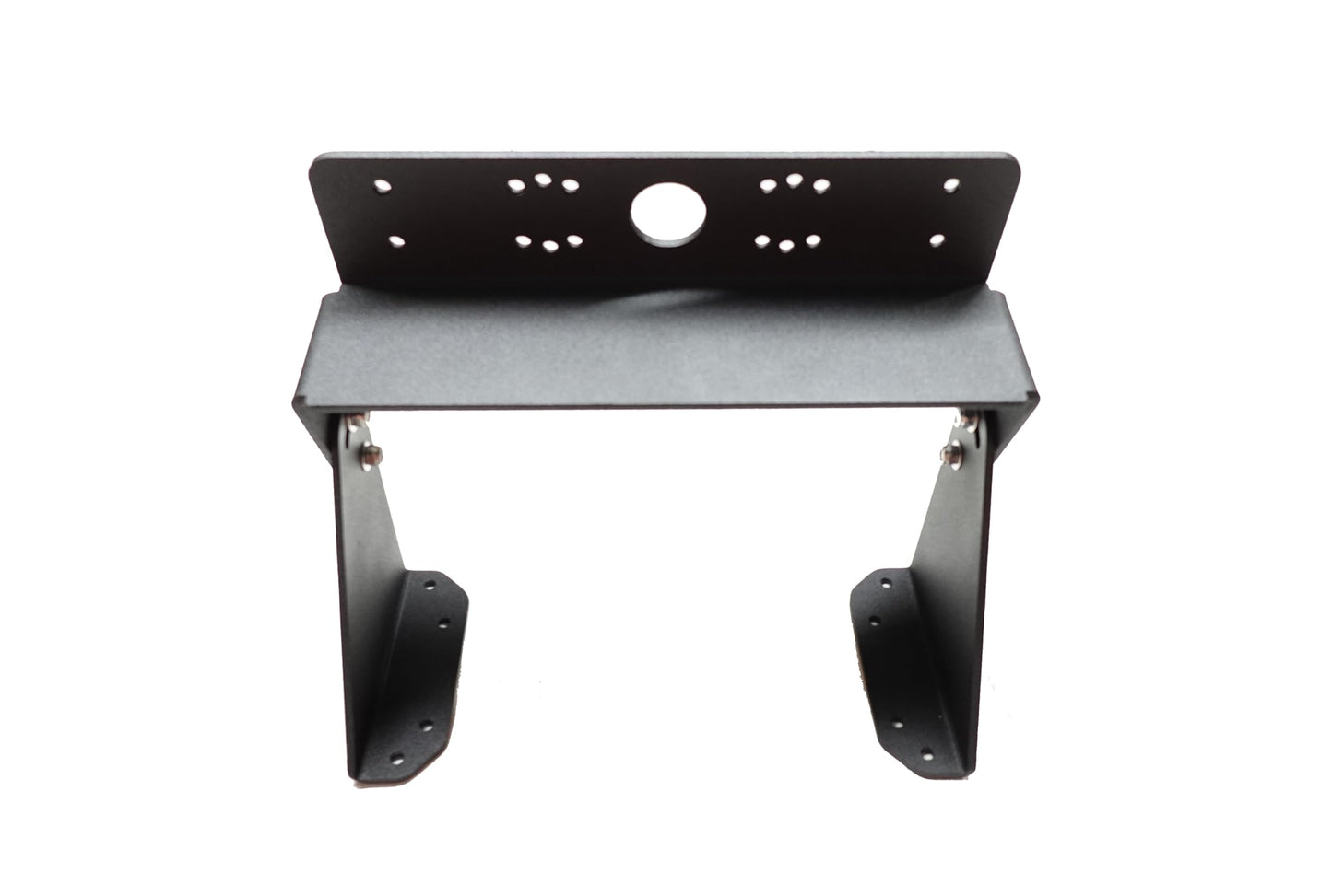 Baldwin Iron Works Universal Dual Graph to Graph Fish Finder Mount-Made in USA- Compatible with Garmin/Lowrance/Humminbird and More (8" H) (Dual Graph Mount)