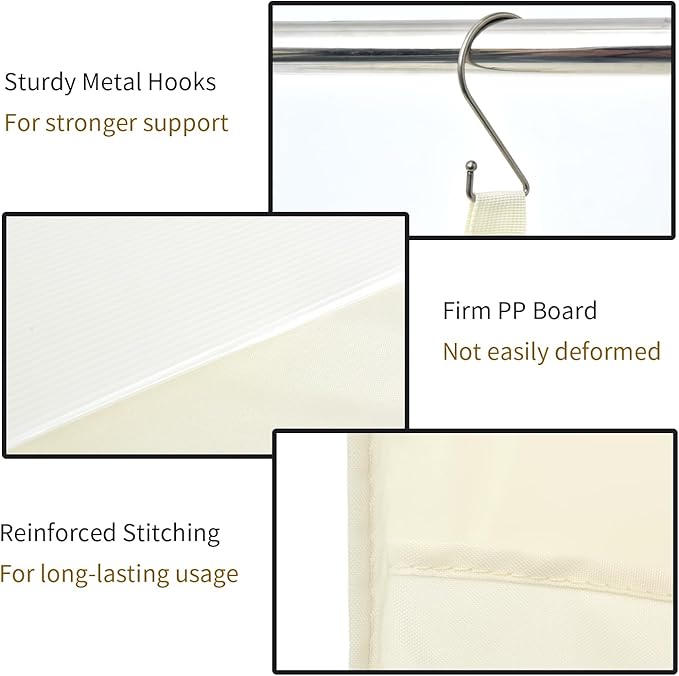 GRANNY SAYS 4-Shelf Hanging Organizer, Closet Hanging Shelves, Space Saver