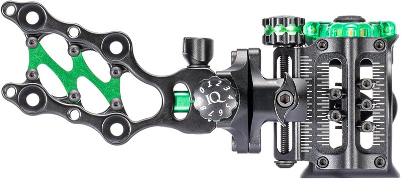IQ Micro 5-Pin Bowsight - All-Aluminum Design with Retina Lock Technology | Right & Left Hand Options