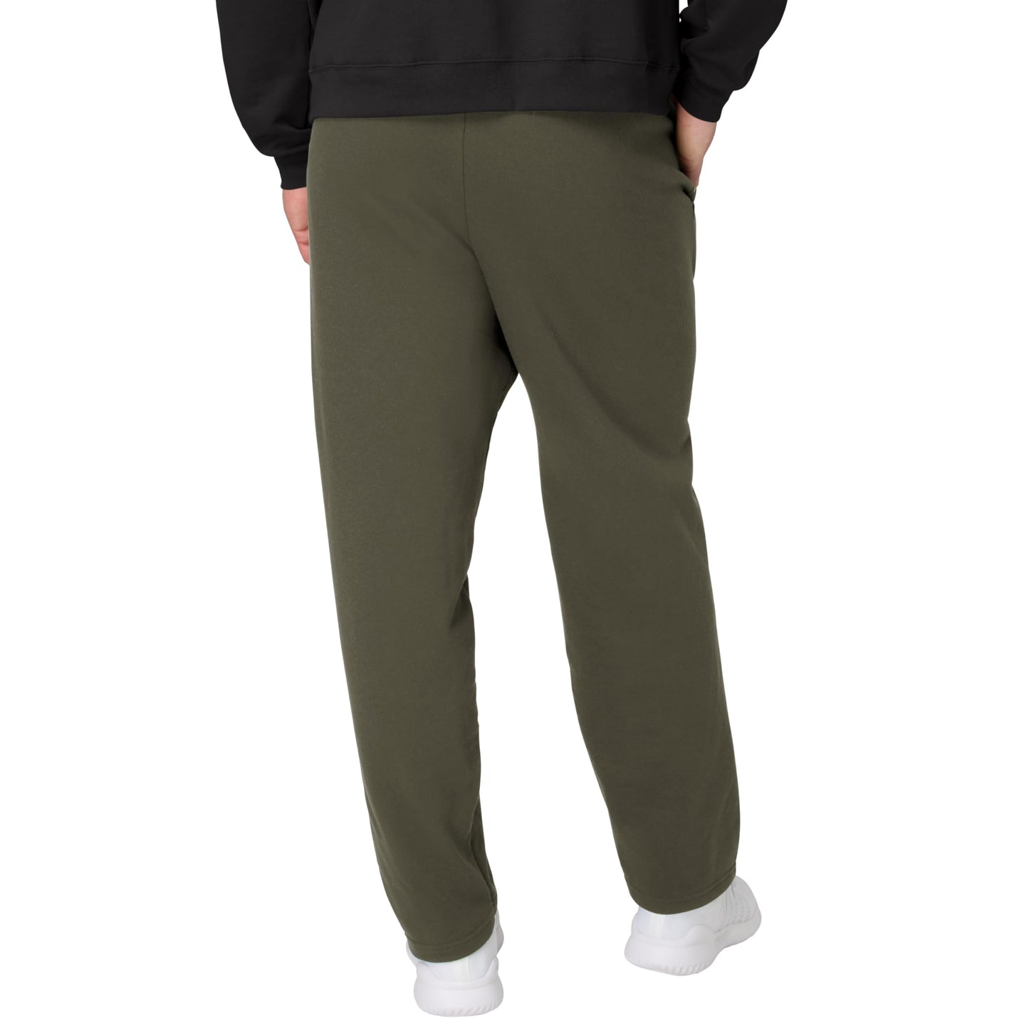 Hanes Men's Sweatpants, EcoSmart Fleece Sweats for Men, Open Bottom Sweatpants, 30.5"