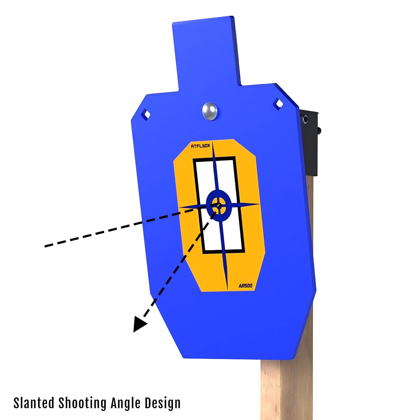 ATFLBOX 1/2 inch Thick AR500 Steel Target Stand System