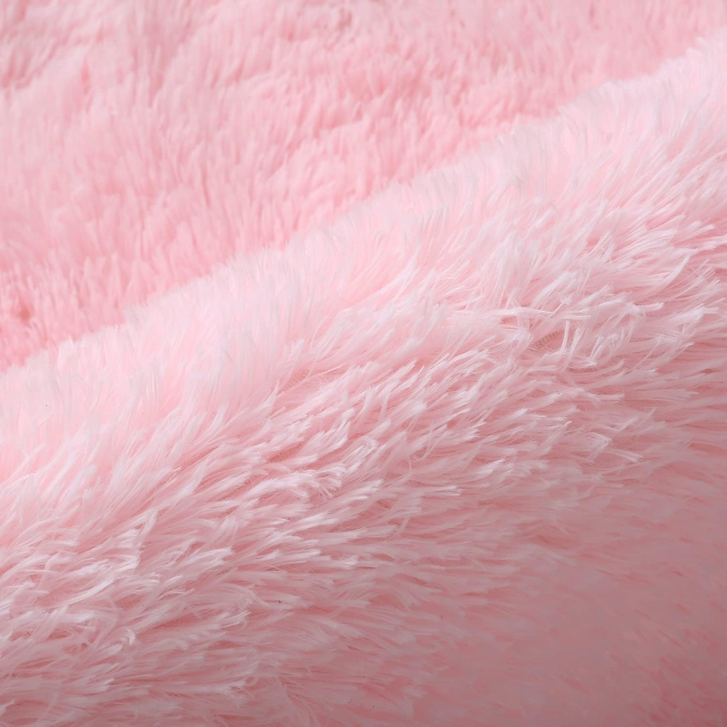 Shag Area Rugs for Bedroom Living Room,4X6 Ultra Soft Fluffy Area Rugs for Dorm,Indoor Carpet Plush Rugs for Living Room Home Decor,Pink