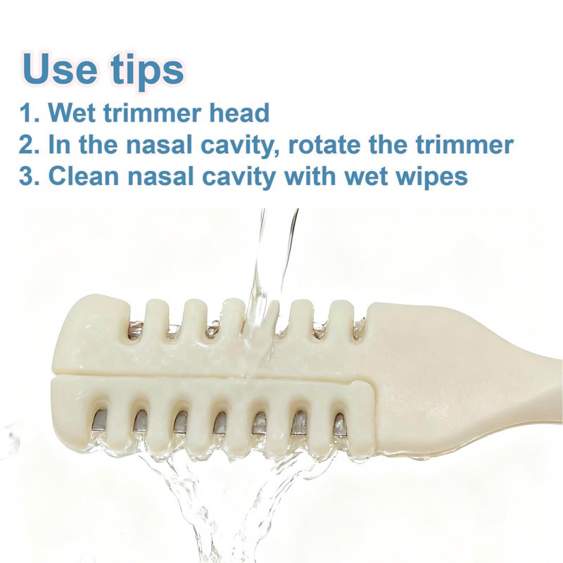 Bneajix 6PCS 2026 Upgraded Nasal Hair Cutter for Men & Women