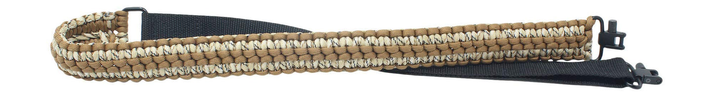 Ten Point Gear Realtree Paracord Traditional 2 Points Gun Sling 550 Adjustable w/Swivels and Adapter. Officially Licensed Outdoor Sling. Perfect for Hunting and Survival Use. Super