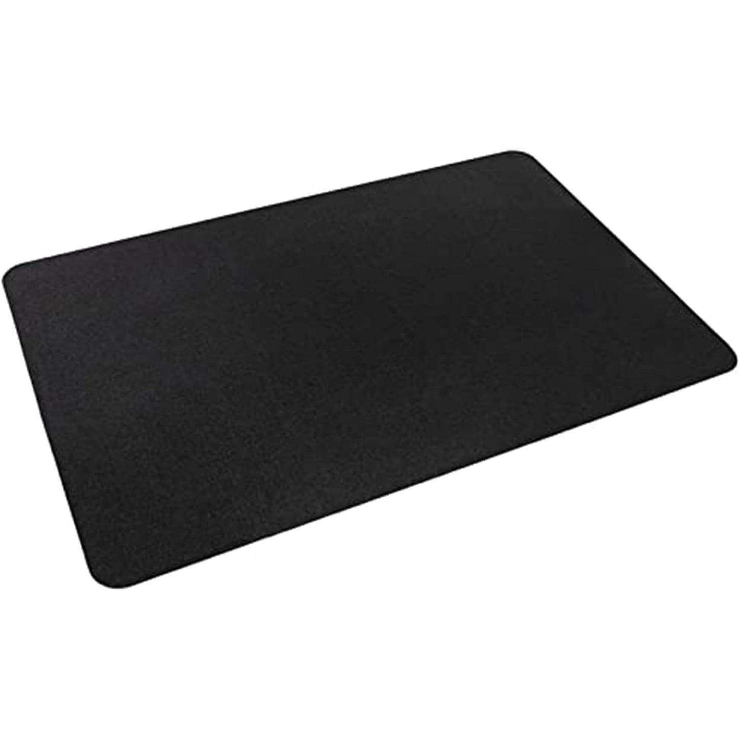 We Sell Mats Multi-Purpose Recycled Rubber Floor Mat for Indoor or Outdoor Use, Utility Mat for Entryway, Tool Bench, Garage, Under-Sink, Patio, and Door Mat; 24”x36”, Black - Made in the USA