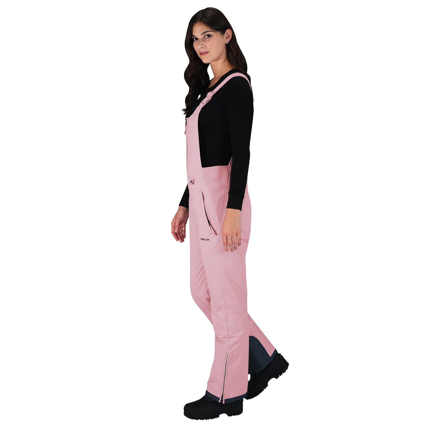 Arctix Women's Essential Insulated Bib Overalls, Fairy Wing, X-Large Short