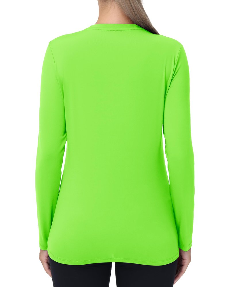 isnowood Women's Sun Protection Long Sleeve Shirts, UPF 50+ UV Swim Rash Guard Shirt, Lightweight Workout Hiking Running Tops
