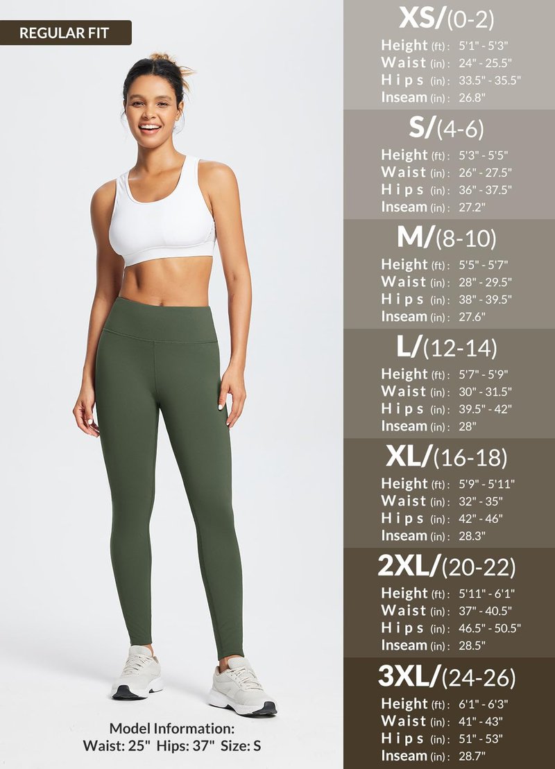 baleaf Fleece Lined Leggings for Women Water Resistant Thermal Hiking Pants Running Gear Skiing Tights Cold Weather Green M