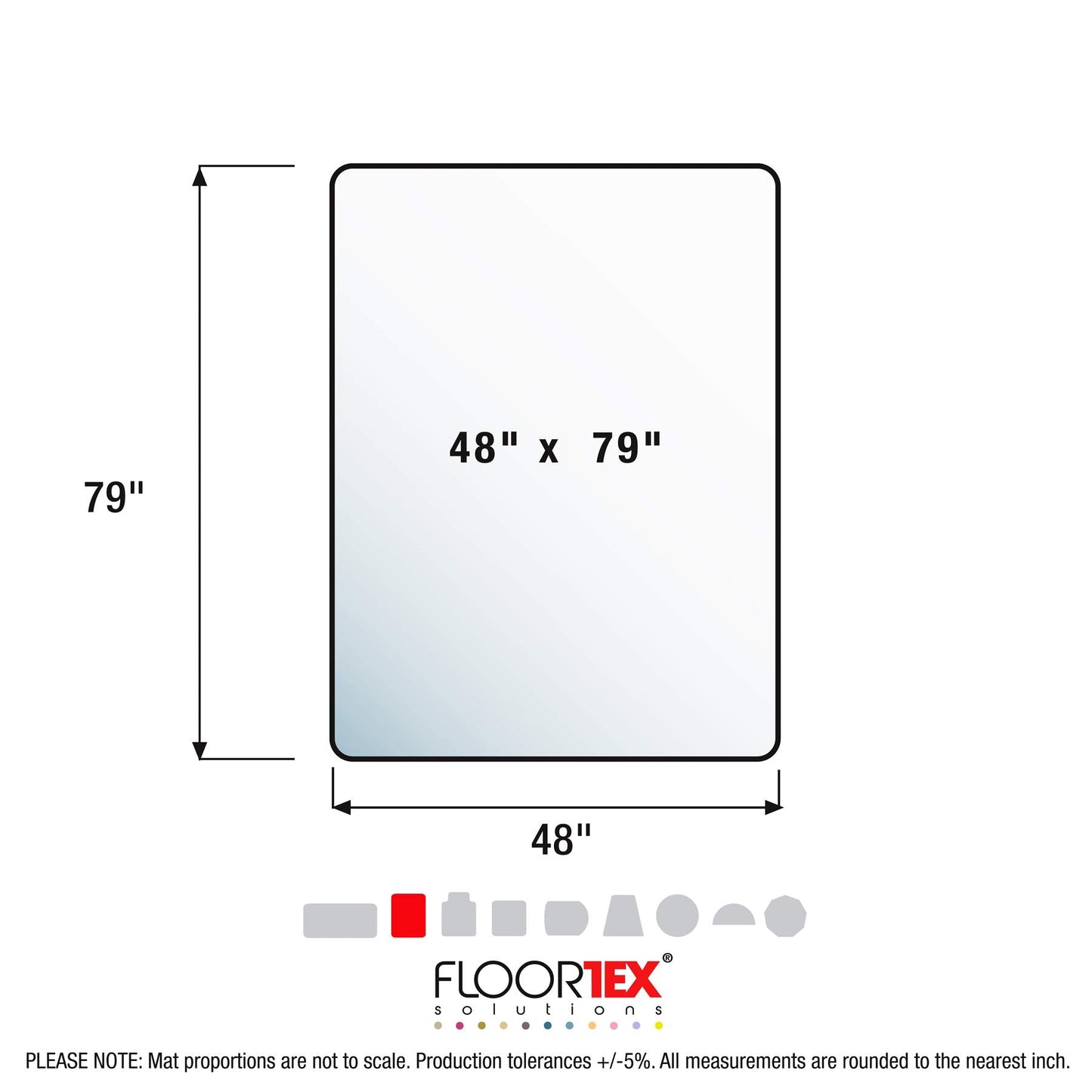 FLR1120023ER - Cleartex General Office Chair Mat