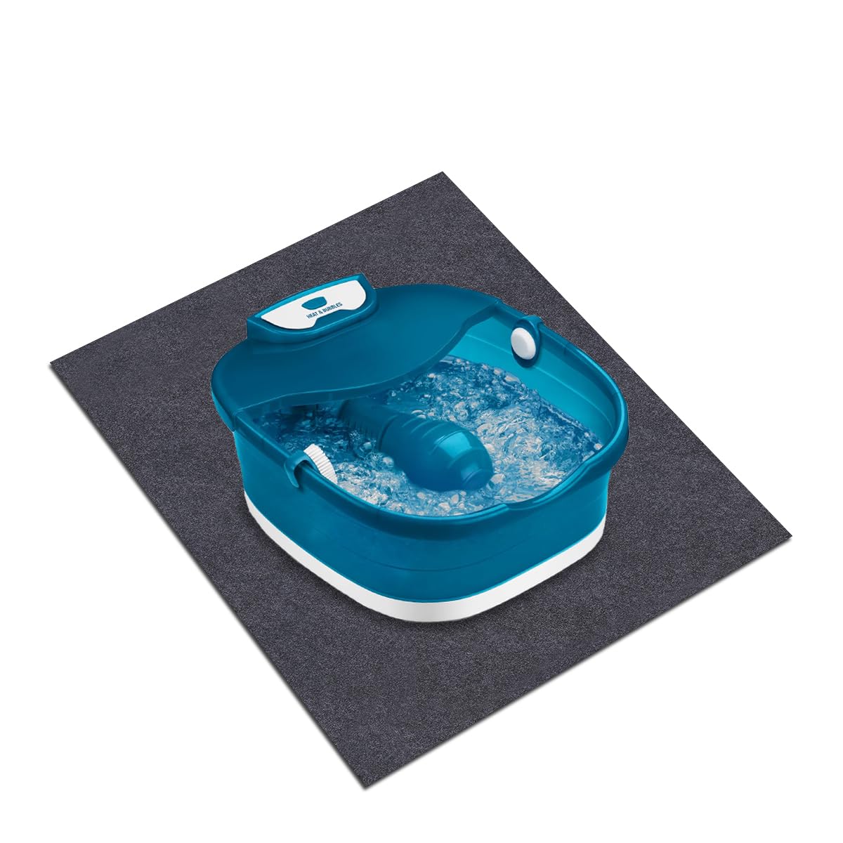 Foot Spa Mat,for Floor Surface/Absorbent mat Lightweight Washable Floor Mat，Under the Foot Spa Mat，Multifunctional Home Appliance，Back Non-Slip (36" x 36")