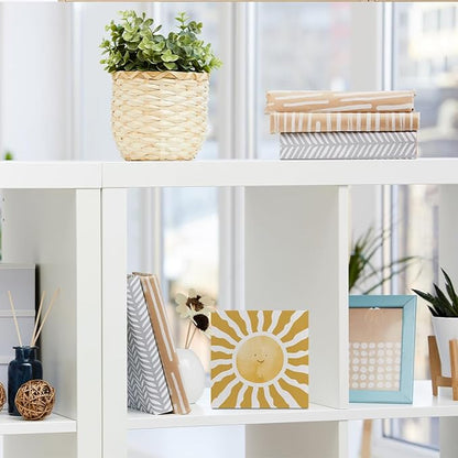 Inspirational Sunshine Wooden Box Sign, Boho Sun Decor, Spring Summer Rustic Farmhouse Home Nursery Playroom Toddler Room Classroom Decor Wood Block Plaque, Desk Table Shelf Decor Decorations