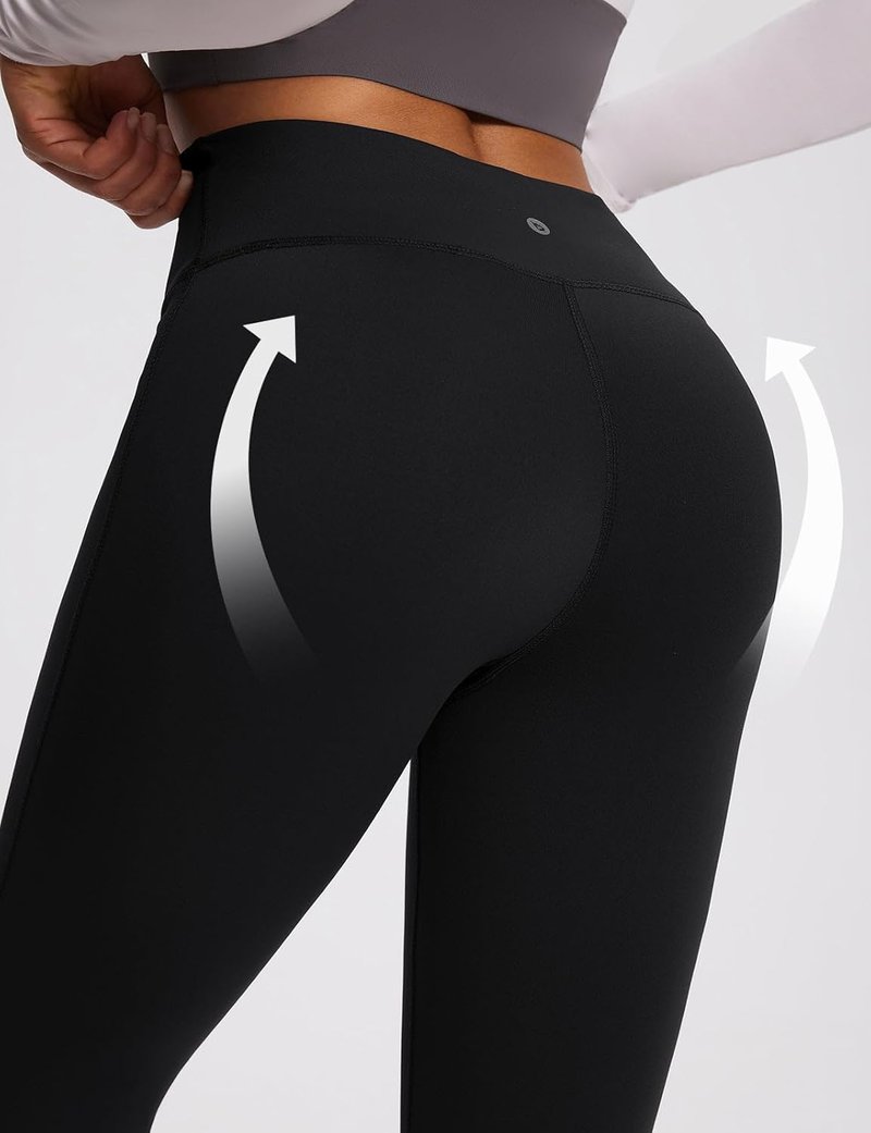 Baleaf Women's Fleece Lined Winter Leggings - Thermal Warmth & 1 Pocket | Cold Weather Gear