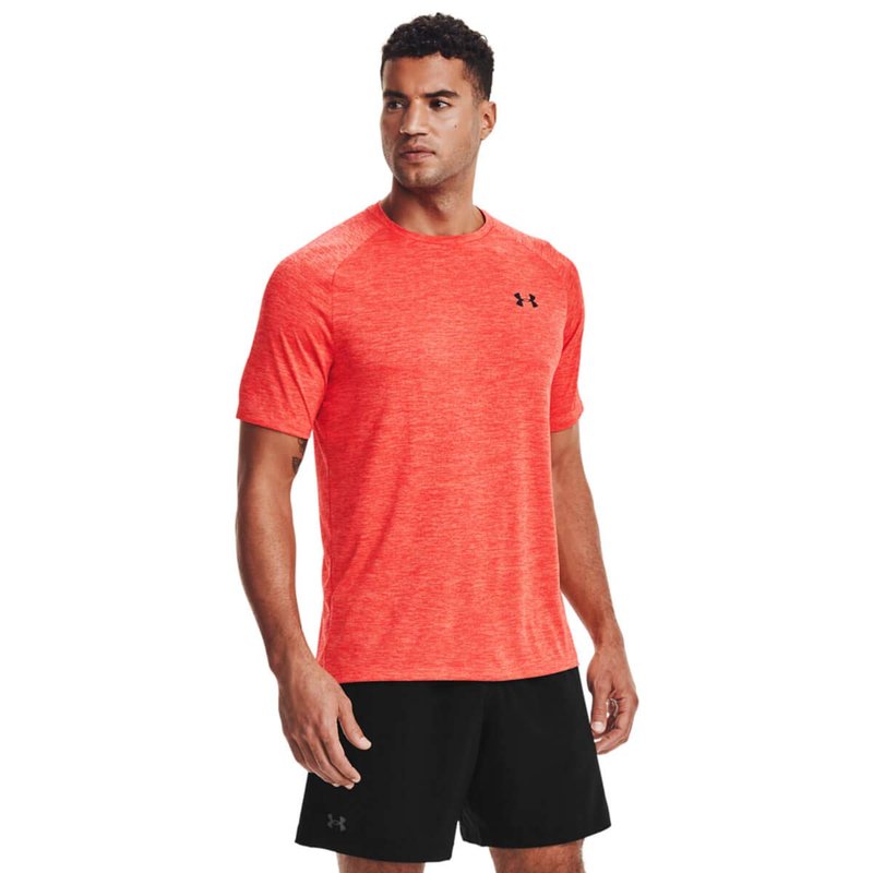 Under Armour Men's Tech 2.0 Short-Sleeve T-Shirt , Venom Red (690)/Black, XX-Large