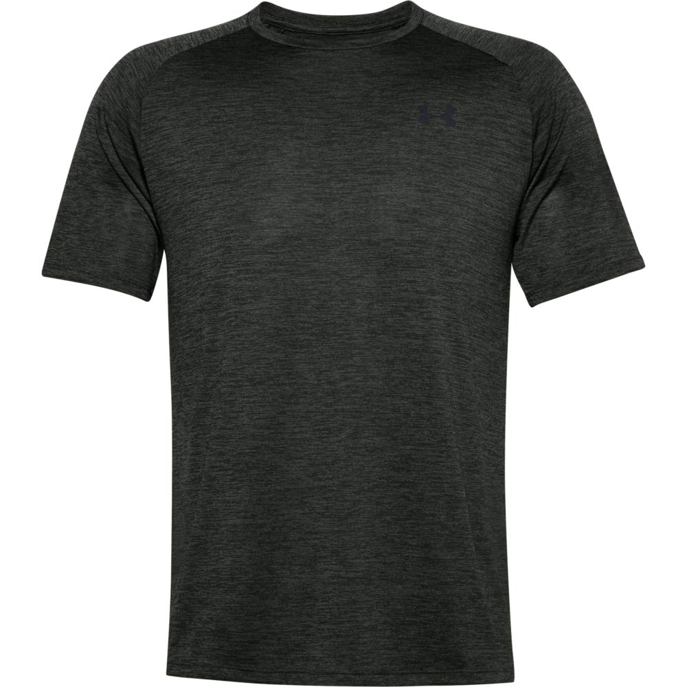 Under Armour Men's Tech 2.0 Short-Sleeve T-ShirtDISC , Baroque Green (311)/Black, Small