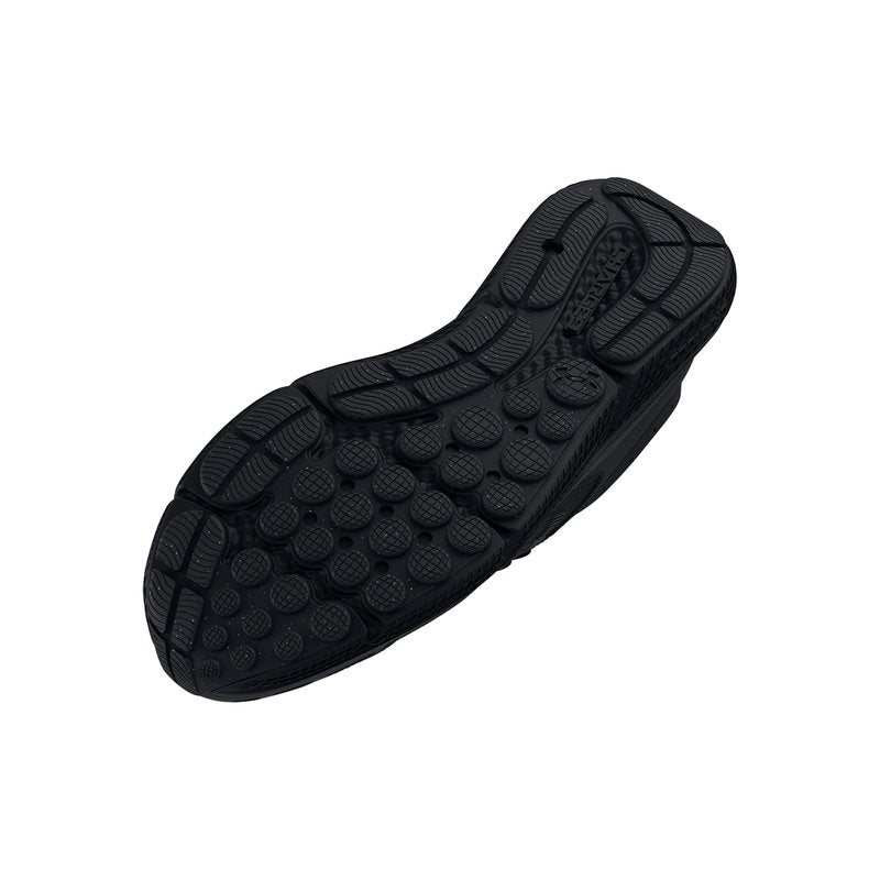 Under Armour Men's Charged Assert 10 Shoes, (002) Black/Black/Black, 10 X-Wide