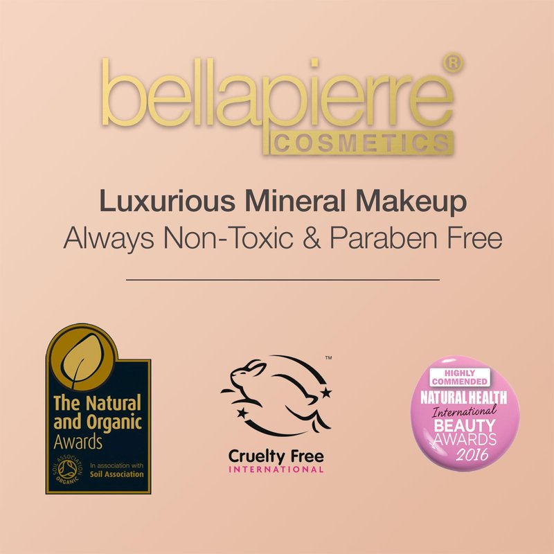 Bellapierre Get Cheeky Face Palette – 6 All-Powder Shades for Blush, Bronze & Glow – 3 Blushes, 2 Matte Bronzers, 1 Luminous Highlighter – Talc-Free, Cruelty-Free, Travel-Friendly Compact