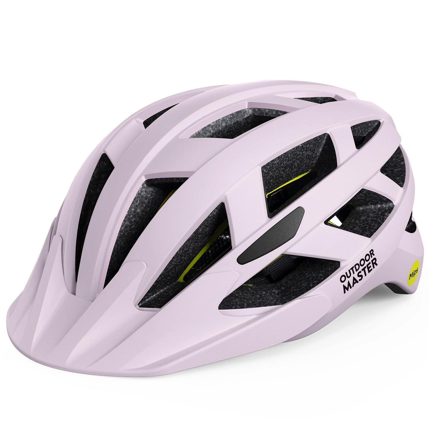 OutdoorMaster MIPS Adult Recreational Cycling Helmet - Misty Sakura,L