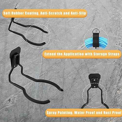 Power Tool Hanger, Garage Wall Hooks, Utility Hooks for Garage Tool Organizers and Storage (4 Pack), WEH01