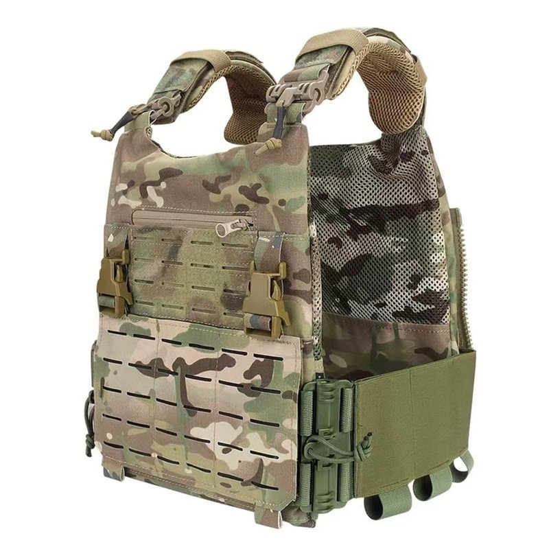 GAZJYUSP Pair of Elastic Tactical Vest Cummerbund Quick Release Mounting Strap for Vest JPC/CPC/LBT/LBX/FCPC with Magazine Pouches (Khaki)