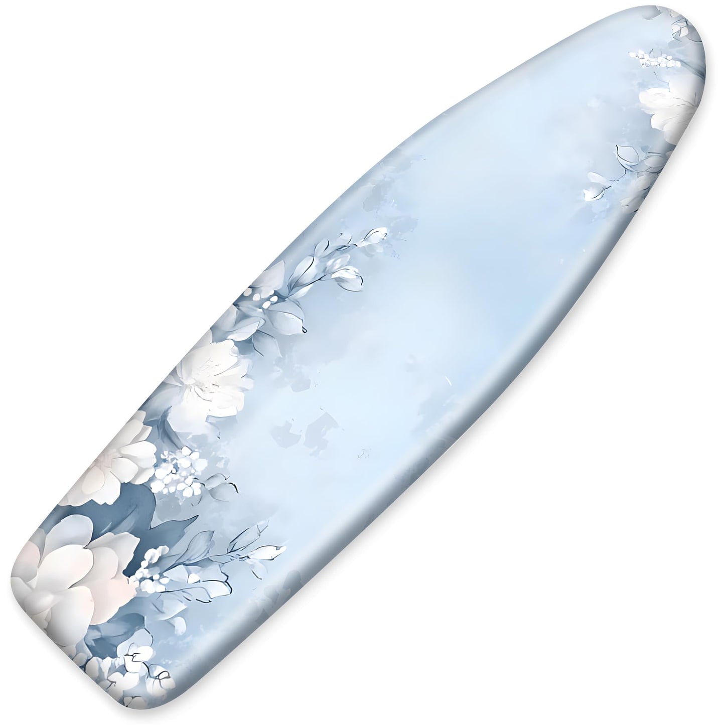 Ironing Board Cover for Crafting, Flat Decoration with Elastic Edge Standard Size, Perfect for Home Laundry Room, Ideal Gift for Craft Enthusiasts (Light Blue, 15" x 54")