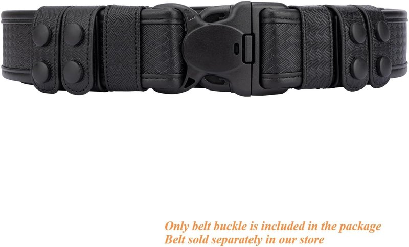 TACNEX Cop-Lok Tri-Release Belt Clasp - Durable Military & Police Belt Buckle | 1"-2.25" Sizes