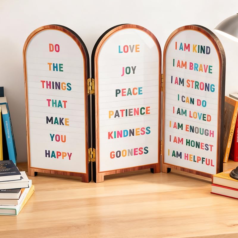 Table and room divider,Desktop screens, three-panel partitions, small decorative items, mini desktop ornaments, or decorative art pieces for living rooms, bedrooms, dining rooms, and offices