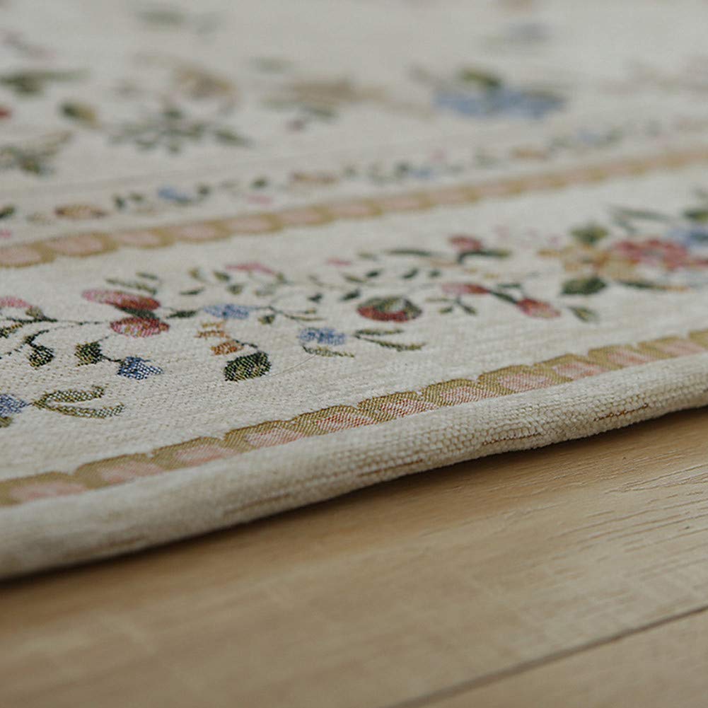 UKELER Royal Collection New Traditional Oriental Rug Home Decor Collection Floral Rugs Carpet for Bedroom, 4' x 6', Euro Romance