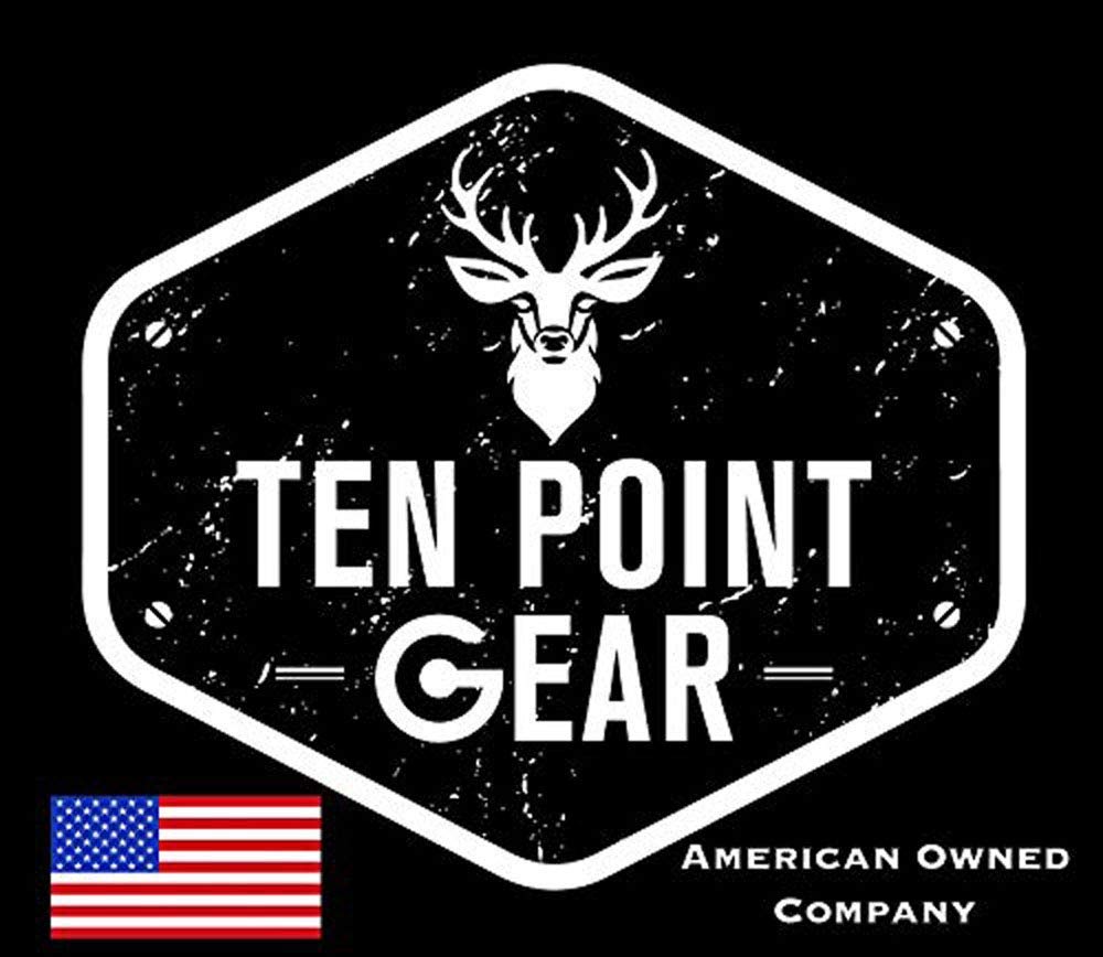 Ten Point Gear Realtree Paracord Traditional 2 Points Gun Sling 550 Adjustable w/Swivels and Adapter. Officially Licensed Outdoor Sling. Perfect for Hunting and Survival Use. Super