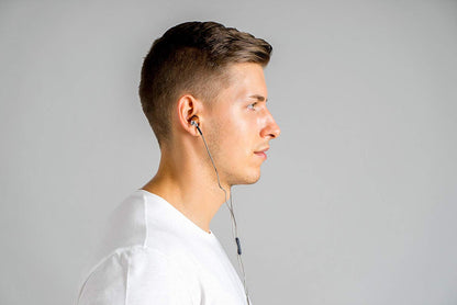 Symphonized NRG 2.0 Premium Genuine Wood in-Ear Noise-isolating Headphones with Mic and Nylon Cable