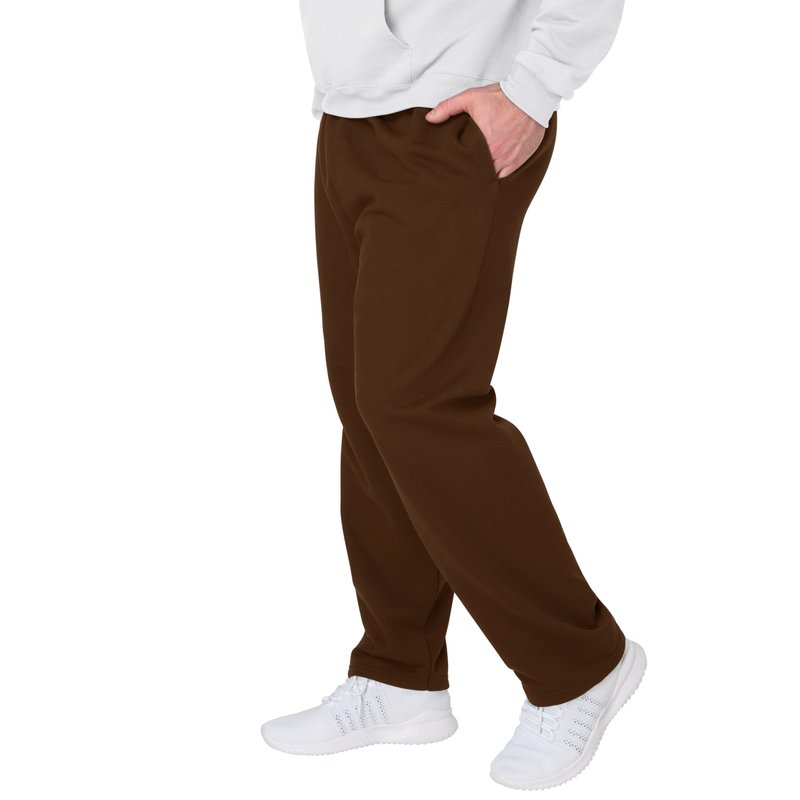 Hanes Men's Sweatpants, EcoSmart Fleece Sweats for Men, Open Bottom Sweatpants, 30.5"
