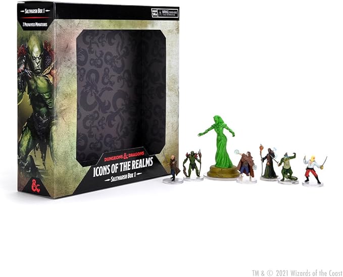 WizKids D&ampD Icons of The Realms: Saltmarsh: Box 1