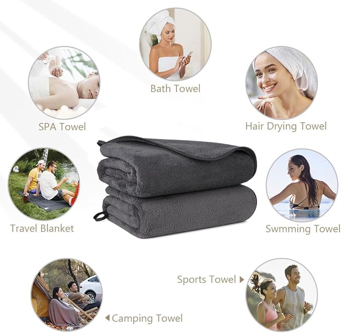 Orighty Bath Towels Pack of 2