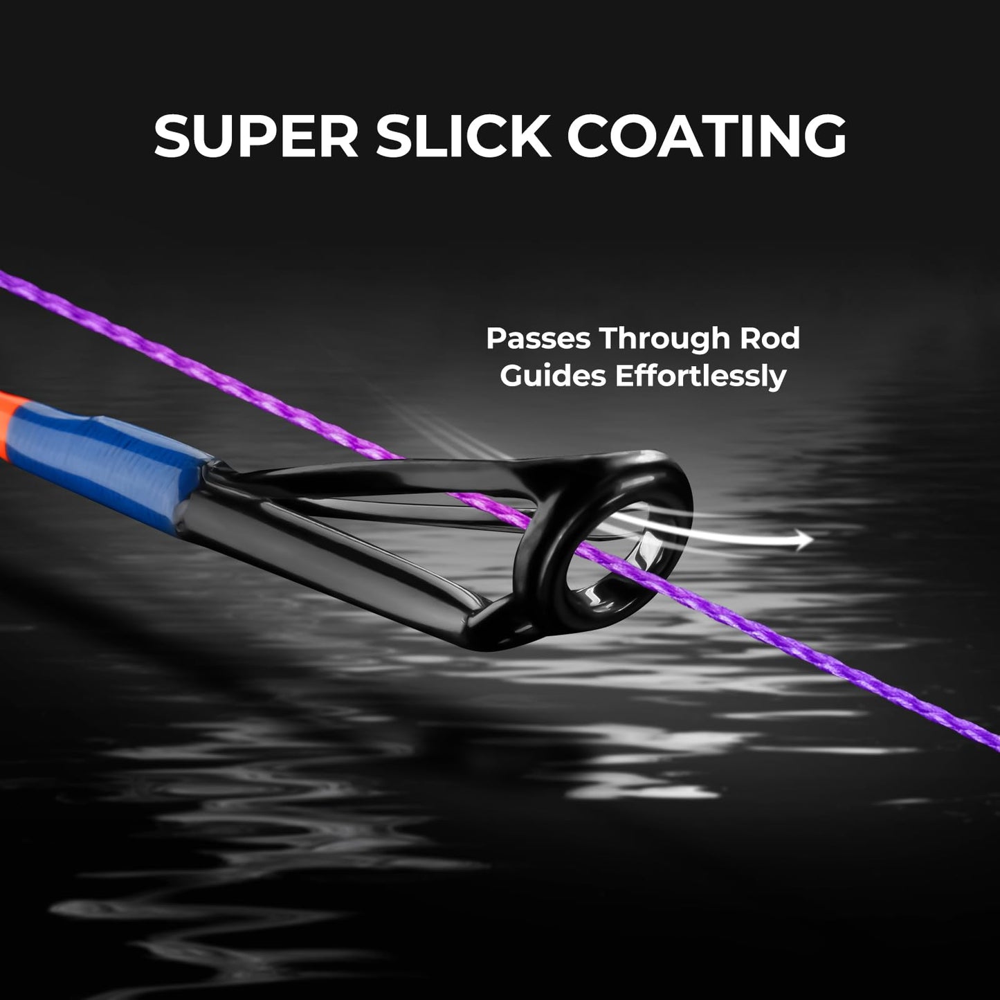 KastKing Superpower Braided Fishing Line, Purple Camo, 8LB, 300+27 Yds