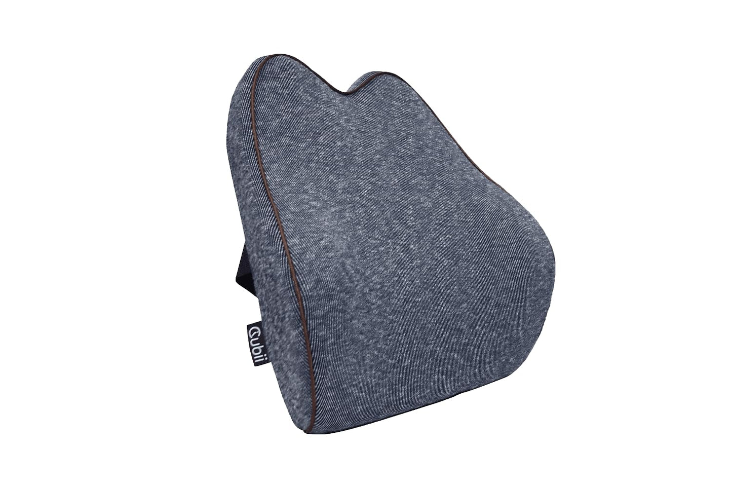 Cubii Cushii Back Support Cushion for Back and Lower Back Pain Relief - Universal Fit for Desk, Office, Kitchen Chairs, Couch Cushions with Advanced Back Lumbar Support