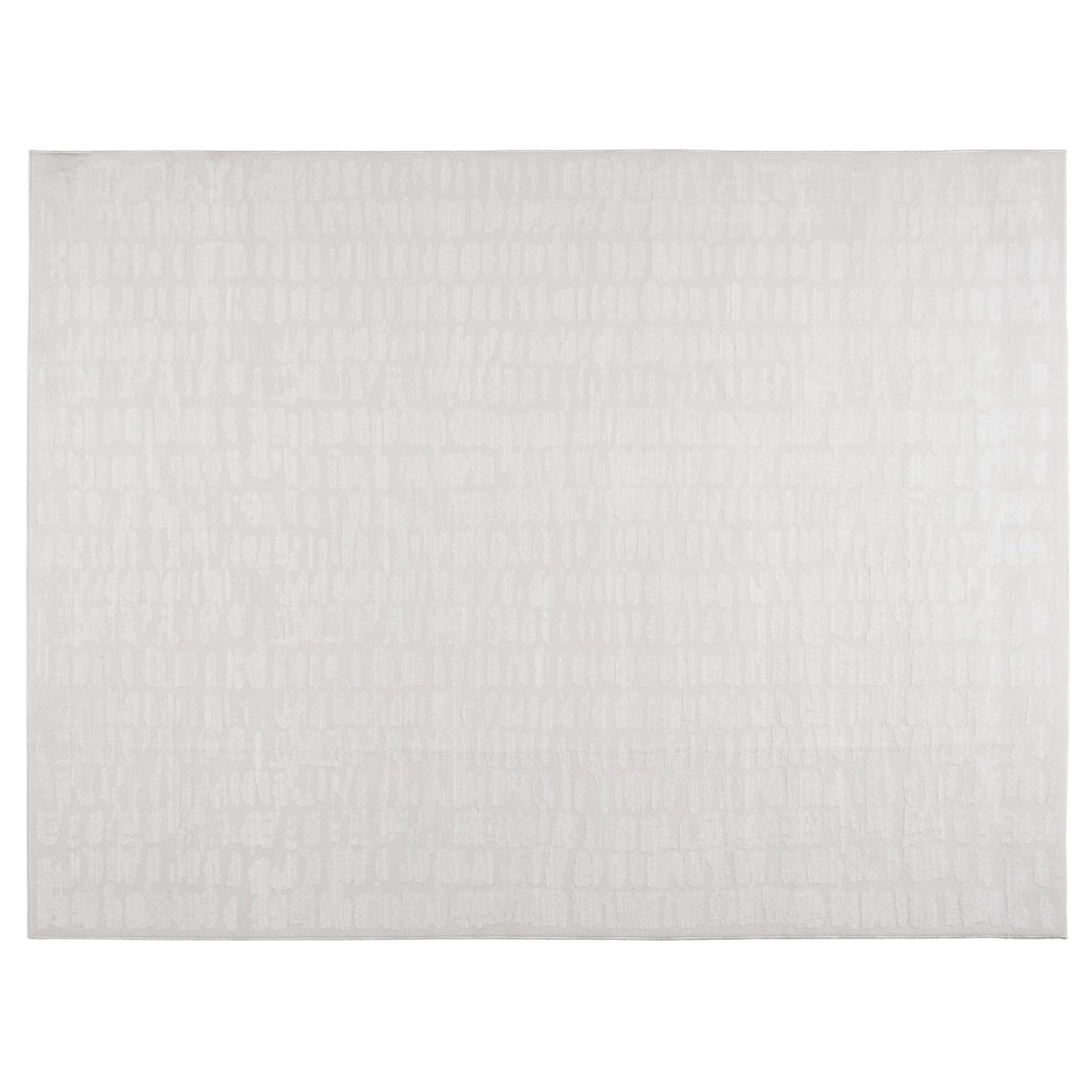 Revival Rugs Reverb 8'x10' Area Rugs for Living Room Bedroom Dining Room - Washable, Oeko-TEX Certified, Modern, Ivory