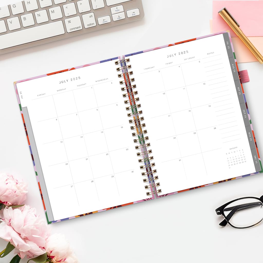 And Per Se Teacher Planner 2025-2026 Academic Year -Teacher Lesson Planner from July 2025 to June 2026, 8.5" x 11", Weekly & Monthly Planning for Teachers with Monthly Tabs, Stickers (Color Block)