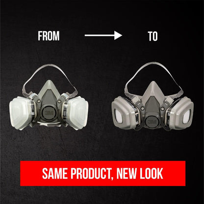3M™ Paint Project Reusable Respirator 6211P1-DC, OV/P95, Medium, 1-Fcpc, 1-pr of 6001 Ctdgs, 2-pr 5P71 Fltrs, 1-pr of 501 Rtnrs