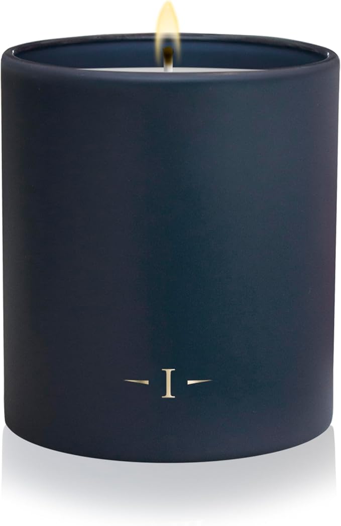 Charles Farris Luxury Scented Candle – 1 Wick, Hand-Poured, Long Lasting, Clean Burning, 210g / 7.5oz, Burns for up to 50 Hours, Made in England – Smokey Cedar, Moss & Amber – Grand Cascade