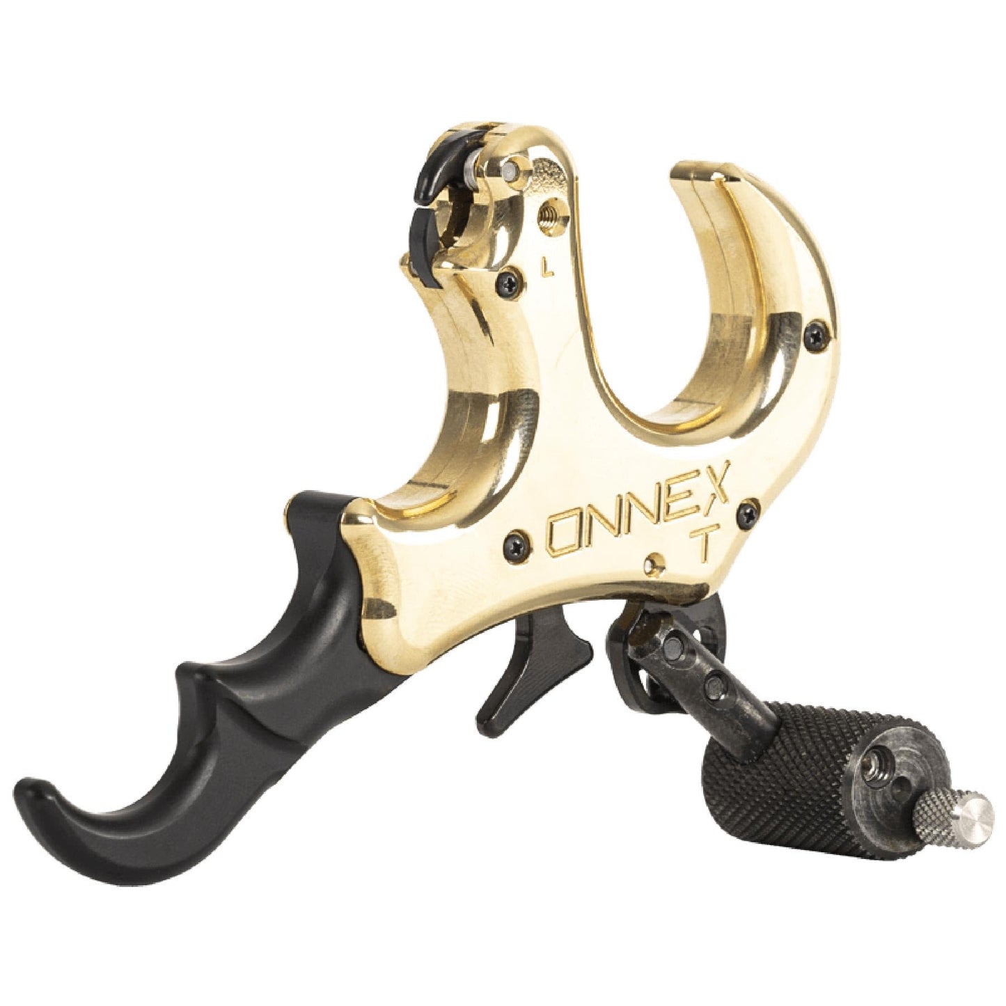 Stan OnneX Thumb Archery Release – Modular Trigger Release with Zero Travel, Adjustable Tension, 3 & 4 Finger Options, Open Hook, Trainer Lock, Heavy Metal, XL