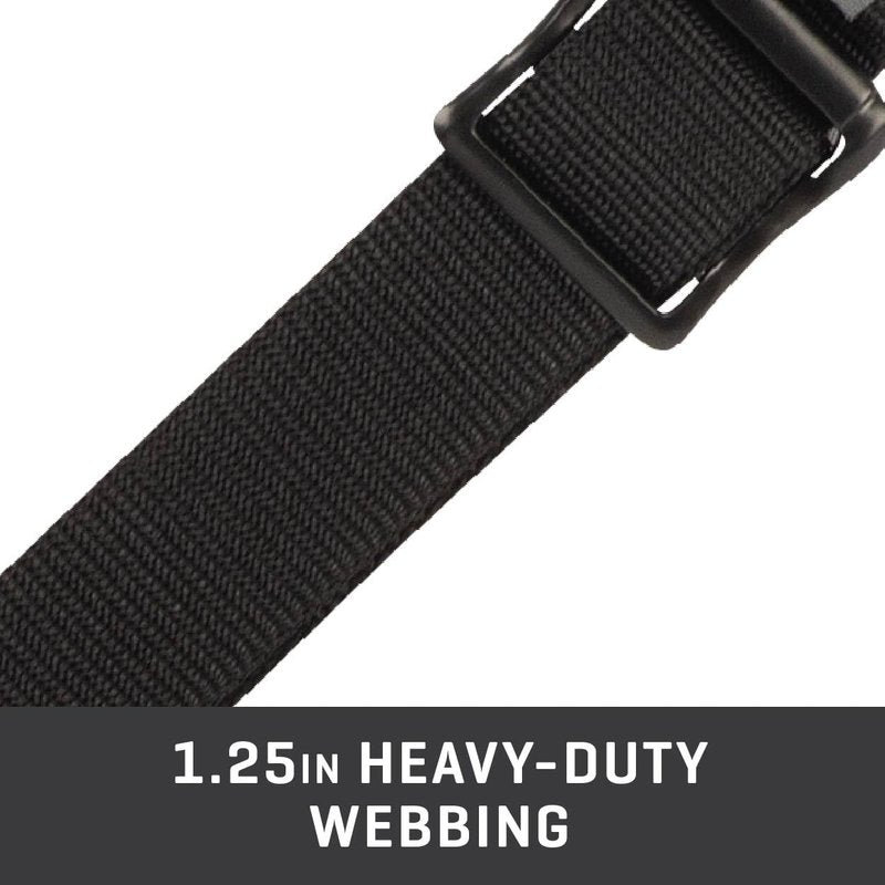 Allen Company Aspen Nubuck BakTrak 2-Point Rifle and Shotgun Sling - Rubber Grip with Swivels - Ideal for Hunting and Shooting - Gun Strap - Tested up to 300 Lbs. - Black/Clay