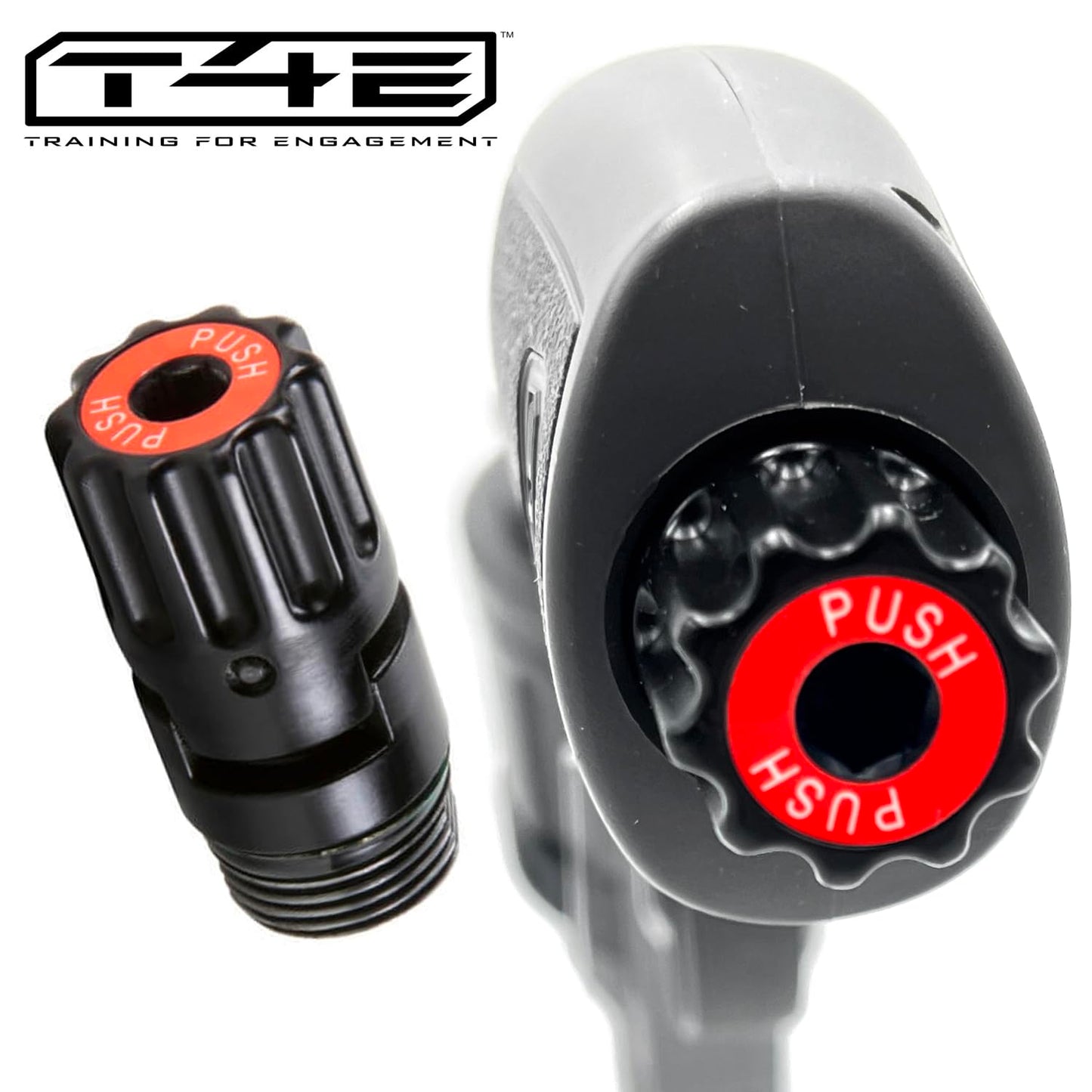 Umarex T4E TR50 Revolver .50 Caliber Training Pistol TR 50 Paintball Gun Marker, Combat Gray