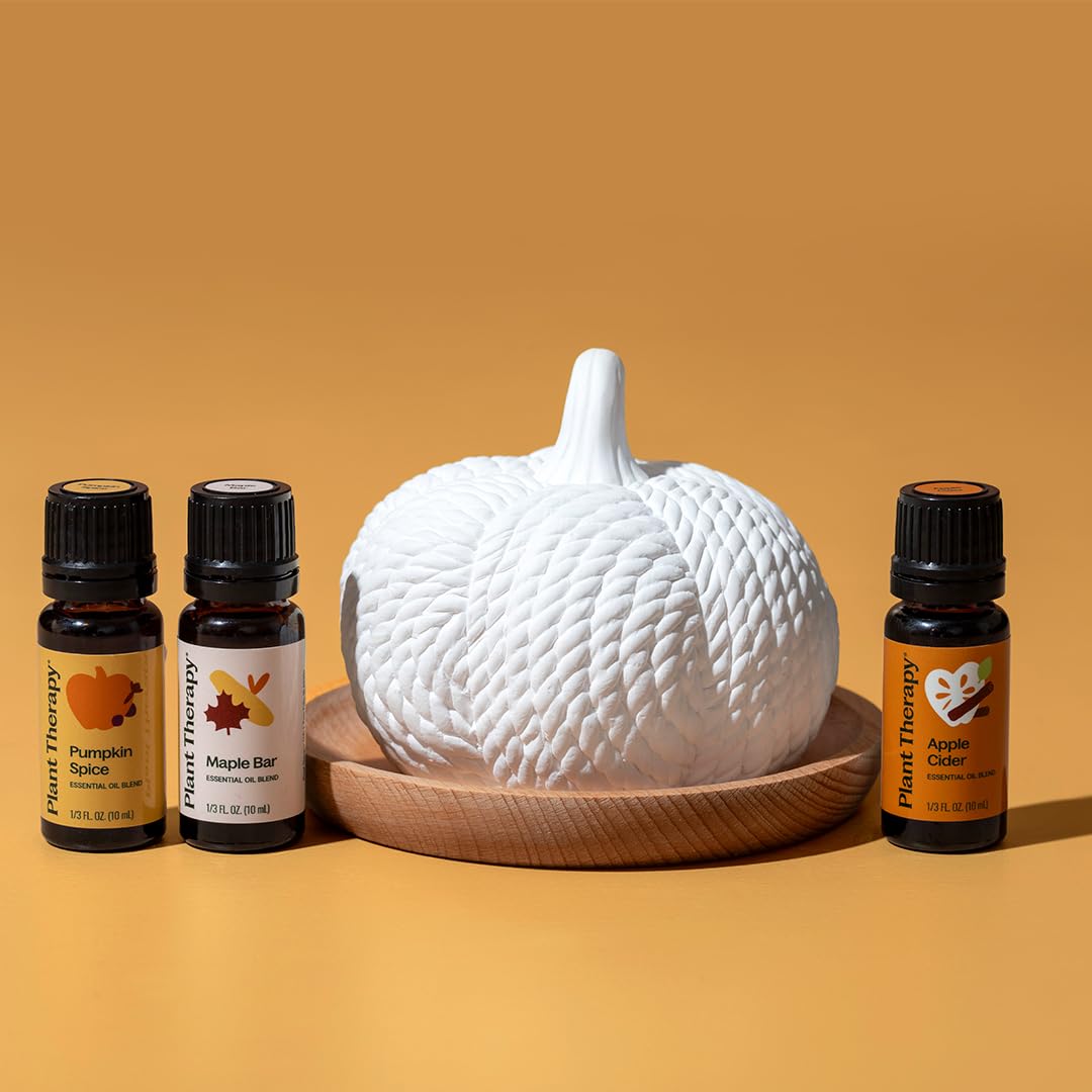 Plant Therapy Passive Lotus Flower Aromatherapy Diffuser - A Chic and Natural Home, Office, and Travel Essential Oil Diffuser