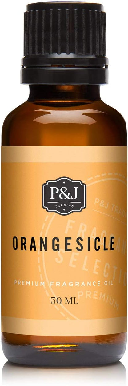 P&J Fragrance Oil Autumn Set | Brown Sugar, Apple, Harvest Spice, Vanilla, Forest Pine, and Snickerdoodle Candle Scents for Candle Making, Freshie, Soap Making Supplies, Diffuser Oil Scents