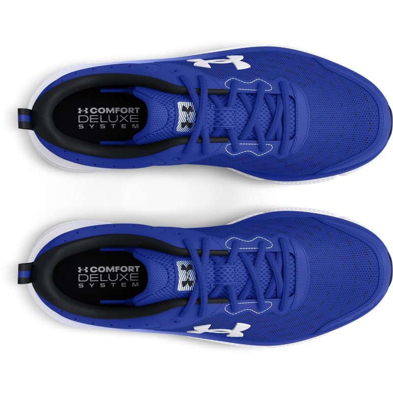 Under Armour Men's Charged Assert 10, (403) Team Royal/Team Royal/White, 12, US