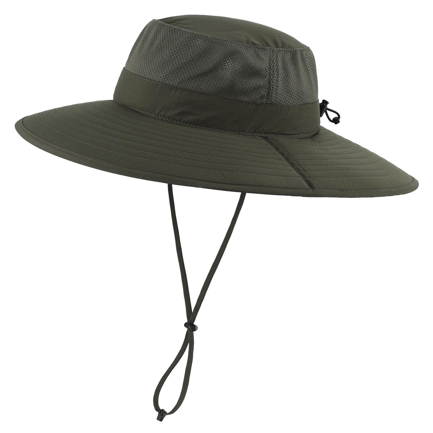 Home Prefer UPF50+ Mens Sun Hat Wide Brim Fishing Hat Foldable Large Brim UV Protection Sun Hat for Men Women Beach Gardening